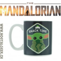 Star Wars The Mandalorian The Child (Baby Yoda) Snack Time Ceramic Mug Heat Change