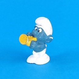 The Smurfs - Smurf trumpet second hand Figure (Loose)