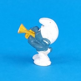 Schleich The Smurfs - Smurf trumpet second hand Figure (Loose)