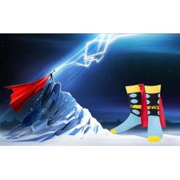 Marvel Thor Socks with cape 39-42