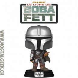 Funko Pop Star Wars N°585 The Book of Boba Fett The Mandalorian with Pouch