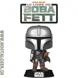 Funko unko Pop Star Wars N°585 The Book of Boba Fett The Mandalorian with Pouch Vinyl Figure