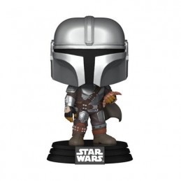 Funko Pop Star Wars N°585 The Book of Boba Fett The Mandalorian with Pouch Vinyl Figur