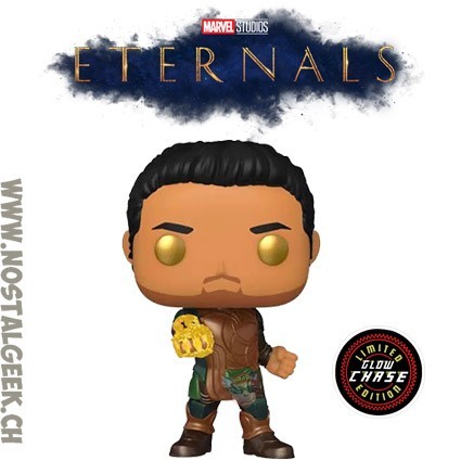 Funko Funko Pop Marvel N°730 The Eternals Gilgamesh Chase GITD Exclusive Vinyl Figure