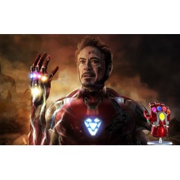 Avengers Endgame Nano Gauntlet Cosbaby Bobble-Head Hot avec lumière Toys