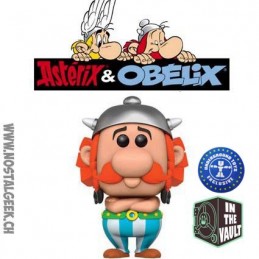 Damaged Box Funko Pop N°130 Asterix et Obelix - Obelix Vaulted Exclusive Vinyl Figure