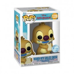 Funko Funko Pop Disney N°1339 Lilo et Stitch Reuben with Grilled Cheese Exclusive Vinyl Figure