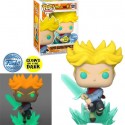 Funko Pop Dragon Ball N°1281 Super Saiyan Trunks with Sword GITD Exclusive Vinyl Figure