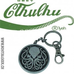  Cthulhu Tribal Metal Key Chain 