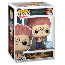 Funko Funko Pop Animation N°1118 Jujutsu Kaisen Ryomen Sukuna Edition Limitée