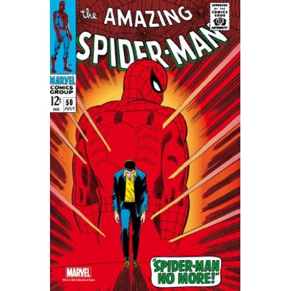 Marvel Steel Cover - Amazing Spider-Man 50 - Giant Size