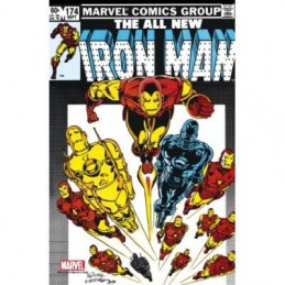 Marvel Steel Cover - Iron Man 174 - Giant Size