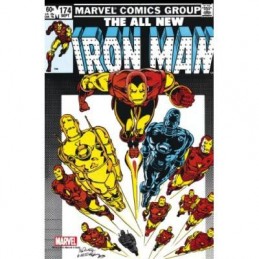 Marvel Steel Cover - Iron Man 174 - Giant Size 