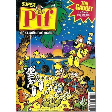 Super Pif et sa drôle de Bande N°4 magazine d'occasion