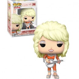 Funko Funko Pop Rocks N°268 Dolly Parton (Banjo)