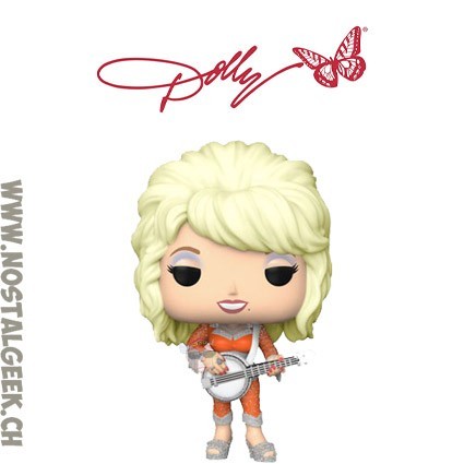 Funko Funko Pop Rocks N°268 Dolly Parton (Banjo)