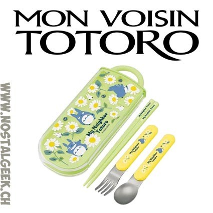 Semic My Neighbor Totoro Chopsticks and spoon and fork Daisies