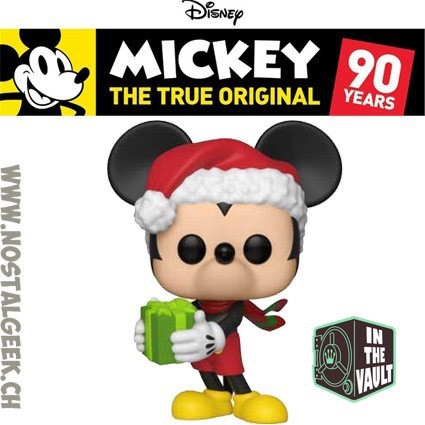 Funko Funko Pop N°455 Disney Mickey's 90th Holiday Mickey Vaulted Vinyl Figure