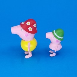 Peppa Pig Lot de 2 Figurines d'occasion (Loose) Plage