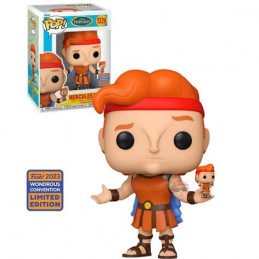 Funko Pop N°1329 Wonder Con 2023 Disney Hercules with Action Figure Edition Limitée