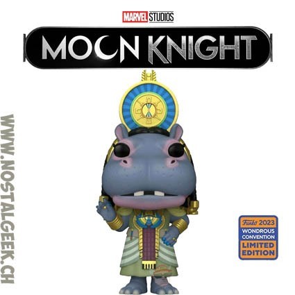 Funko Funko Pop Wonder Con 2023 Marvel N°1189 Moon Knight Taweret Edition Limitée