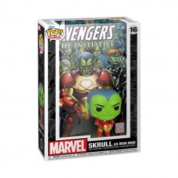 Funko Funko Pop Wonder Con 2023 Marvel Comics Cover N°16 Skrull as Iron Man Exclusive Vinyl Figure