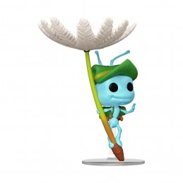 Funko Funko Pop Wonder Con 2023 Disney N°1330 A Bug's Life Flik on Dandelion Seed Exclusive Vinyl Figure