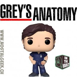 Funko Funko Pop N°1075 Grey's Anatomy Derek Shepherd Vaulted Vinyl Figure