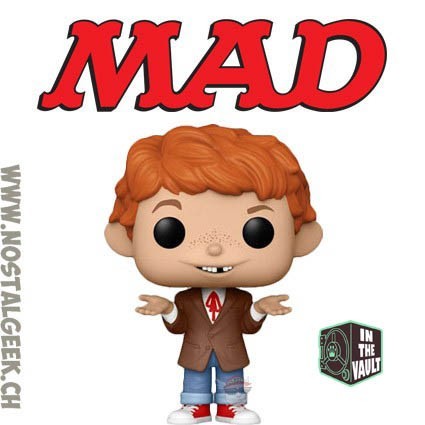 Funko Funko Pop Icons N°29 MAD Magazine Alfred E. Neuman Vaulted Vinyl Figure