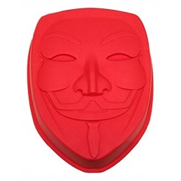 V For Vendetta - Moule en Silicone Masque de Guy Fawkes