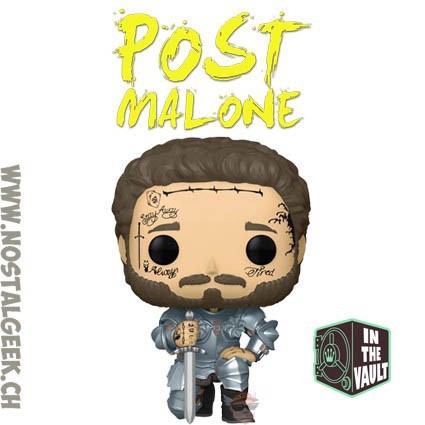 Funko Funko Pop Rocks N°253 Knight Post Malone Vaulted Vinyl Figure