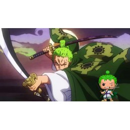 Funko Funko Pop Animation N°923 One Piece Roronoa Zoro (Swords)