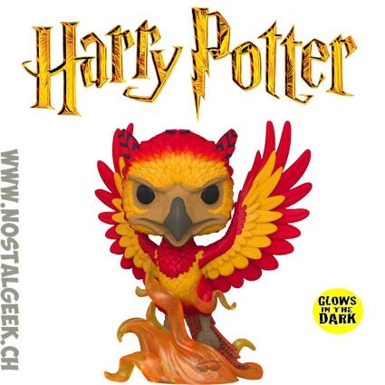 Funko Funko Movies Harry Potter N°144 Fawkes Phosphorescent Edition Limitée