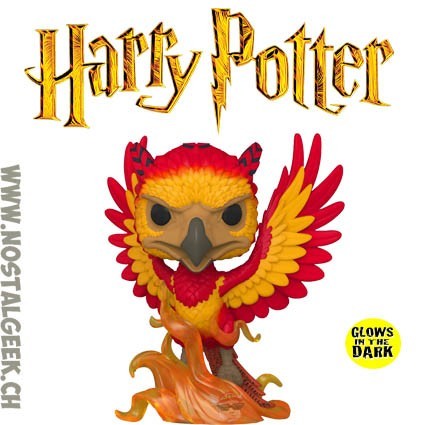 Funko Funko Movies Harry Potter N°144 Fawkes GITD Exclusive Vinyl Figure