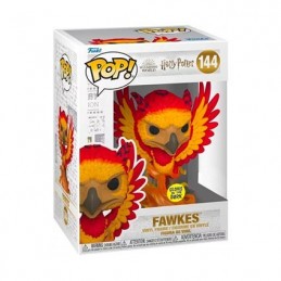 Funko Funko Movies Harry Potter N°144 Fawkes Phosphorescent Edition Limitée
