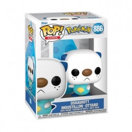 Funko Funko Pop Games N°886 Pokemon Oshawott - Moustillon - Ottaro