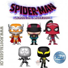 Funko Funko Pop Prodigy / The Hornet / Prince of Arachne / Spider-Armor MK I / Spider-Armor MK II Edition Limitée