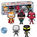 Funko Pop Prodigy / The Hornet / Prince of Arachne / Spider-Armor MK I / Spider-Armor MK II Exclusive Vinyl Figure
