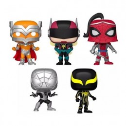 Funko Funko Pop Prodigy / The Hornet / Prince of Arachne / Spider-Armor MK I / Spider-Armor MK II Edition Limitée