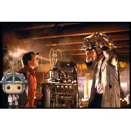 Funko Pop N°959 Movies Retour vers le futur Doc with Helmet Phosphorescent Edition Limitée