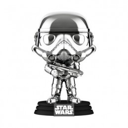 Funko Funko Pop N°296 Star Wars Stormtrooper (chrome) Exclusive Vinyl Figure