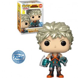 Funko Funko Pop N°249 My Hero Academia Katsuki Bakugo (Metallic) Exclusive Vinyl Figure