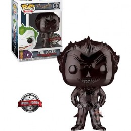 Funko Funko Pop N°53 Games Batman Arkham Asylum The Joker Black Chrome Edition Limitée