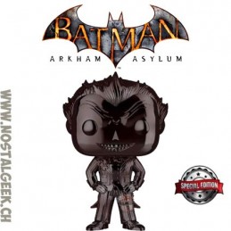 Funko Funko Pop N°53 Games Batman Arkham Asylum The Joker Black Chrome Edition Limitée