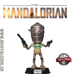 Funko Funko Pop N°427 Star Wars The Mandalorian IG-11 with The Child Edition Limitée
