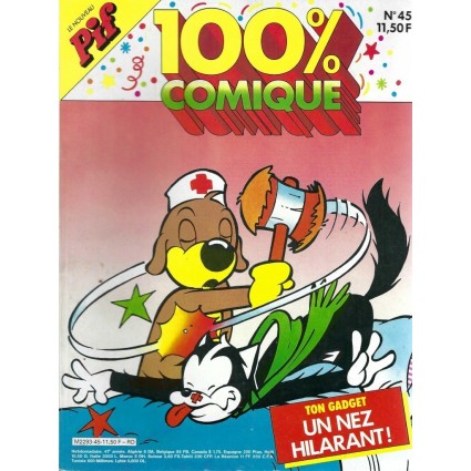 Le Nouveau Pif 100% comique N°45 magazine d'occasion Le Nouveau Pif 100% comique N°45 magazine d'occasion