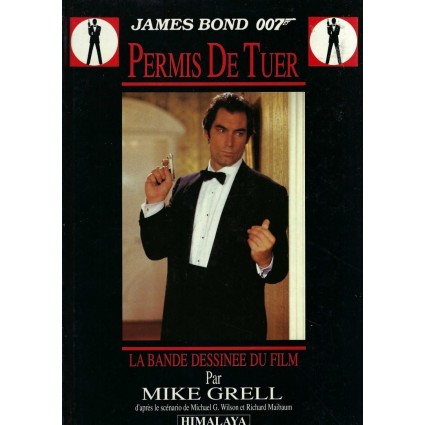 James Bond 007 Permis de Tuer la BD du film d'occasion