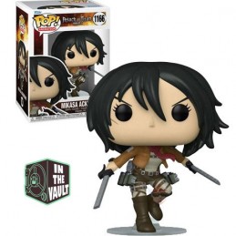 Funko Pop N°1166 Attack on Titan Mikasa Ackerman (Action Pose) Vaulted Vinyl Figure