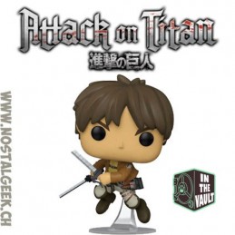 Funko Funko Pop Anime Attack on Titan Eren Jaeger (Action Pose) Vaulted Vinyl Figure