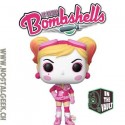 Pop N°166 DC Bombshells Harley Quinn (Breast Cancer Awareness) Vaulted Vinyl Figur